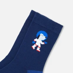 Duo de chaussettes enfant garçon - marine jacadi