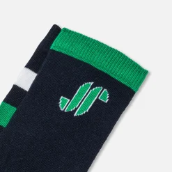 Duo de chaussettes enfant garçon - marine/multicolore