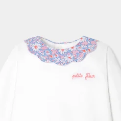 Ensemble bébé fille en double jersey - blanc jacadi