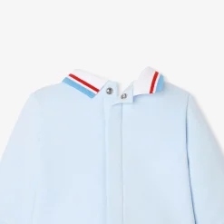 Ensemble bébé garçon en molleton - bleu pale