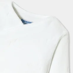 Ensemble confort bébé en velours - blanc jacadi