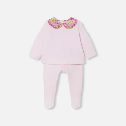 Ensemble confort bébé fille - rose pale jacadi