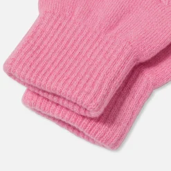Gants enfant fille - rose tendre