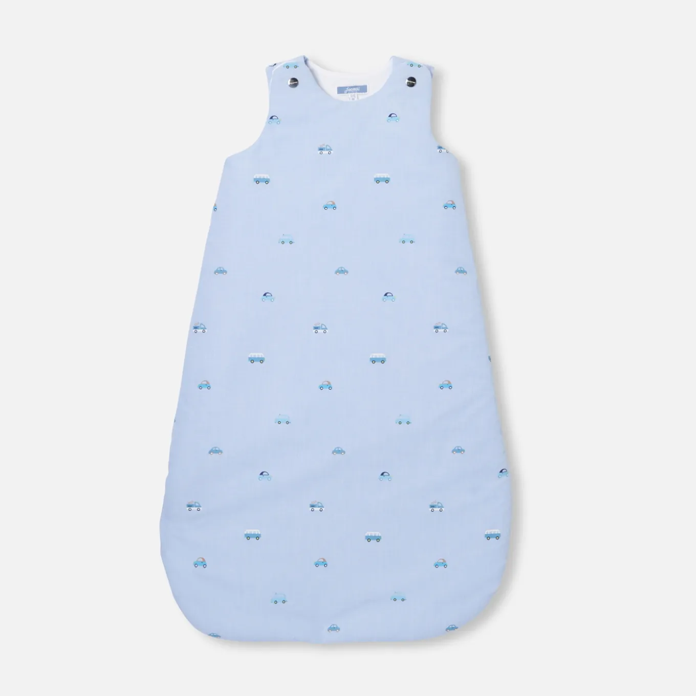 Gigoteuse 0-6 mois en coton - bleu deau/multicolore