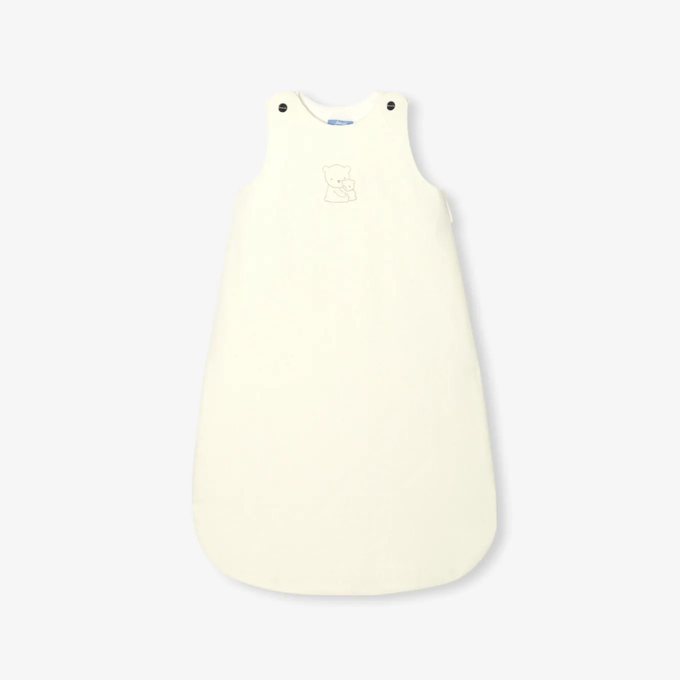 Gigoteuse 0-6 mois en lin - blanc doux jacadi