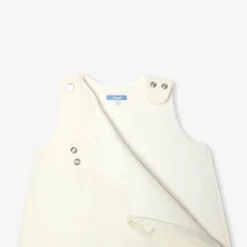 Gigoteuse 0-6 mois en lin - blanc doux jacadi