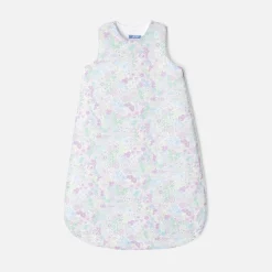 Gigoteuse 0-6 mois en tissu Liberty - blanc/multicolore