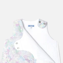 Gigoteuse 0-6 mois en tissu Liberty - blanc/multicolore