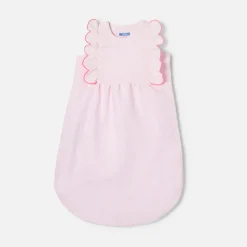Gigoteuse en lin 0-6 mois - rose pale jacadi