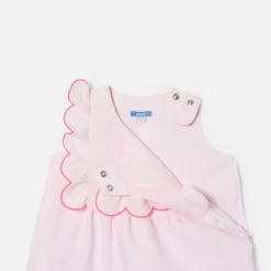 Gigoteuse en lin 0-6 mois - rose pale jacadi