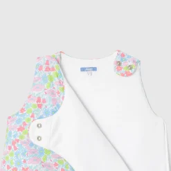 Gigoteuse évolutive 6-24 mois bébé fille - blanc/multicolore