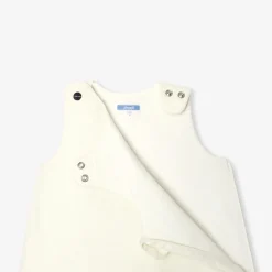 Gigoteuse évolutive 6-24 mois en lin - blanc doux jacadi