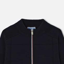 Gilet zippé enfant garçon - marine jacadi