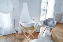 Habillage du couffin - blanc jacadi