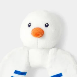 Hochet anneau mouette - blanc/bleu