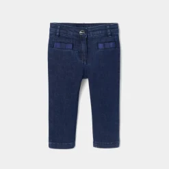 Jean confort bébé fille - bleu denim