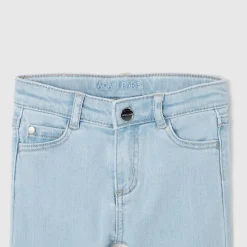 Jean délavé bébé mixte - denim clair
