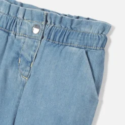 Jean léger bébé fille - denim clair