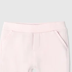 Jogging bébé fille en molleton - rose poudre jacadi