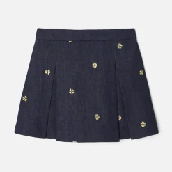 Jupe en jean enfant fille - denim fonce