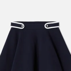 Jupe patineuse enfant fille - marine jacadi