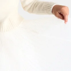 Jupon en tulle enfant fille - blanc/or