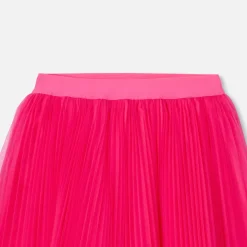 Jupon en tulle enfant fille - fraise fluo