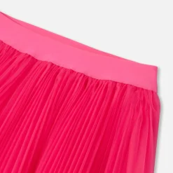 Jupon en tulle enfant fille - fraise fluo