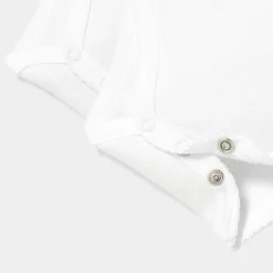 Lot de 2 bodies manches longues bébé - blanc jacadi