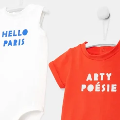 Lot de 2 bodys bébé
