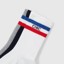 Lot de 3 paires de chaussettes enfant garçon - multicolore