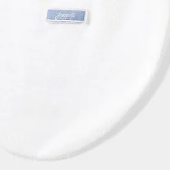 Lot de bavoirs bébé - blanc/bleu