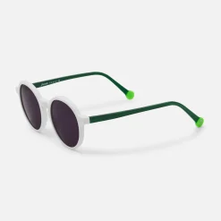 Lunettes de soleil enfant - blanc/vert