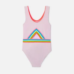 Maillot de bain enfant fille - rose/multicolore