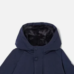 Manteau bébé garçon en nylon - marine jacadi