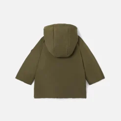 Manteau bébé garçon en nylon - kaki
