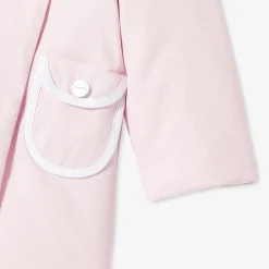 Manteau d'intersaison bébé fille - rose poudre jacadi