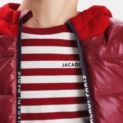 Marinière enfant - blanc/rouge