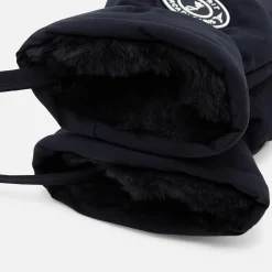 Moufles bébé garçon en nylon et sherpa - marine jacadi