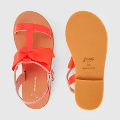 Nu-pieds enfant fille - rose fluo