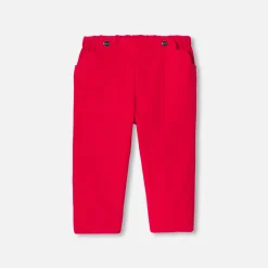 Pantalon bébé fille - rouge jacadi