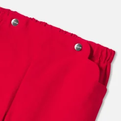 Pantalon bébé fille - rouge jacadi
