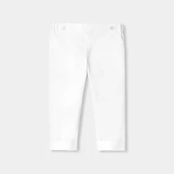 Pantalon bébé garçon cérémonie - blanc jacadi