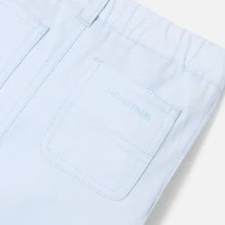 Pantalon bébé garçon en twill - bleu pale