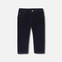 Pantalon en velours bébé garçon - marine jacadi