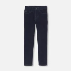 Pantalon en velours enfant garçon - marine jacadi