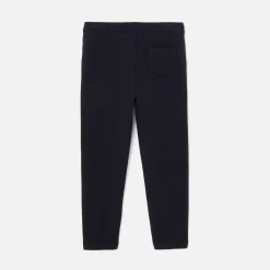 Pantalon enfant fille en molleton - marine jacadi