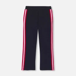 Pantalon enfant fille en molleton - marine jacadi