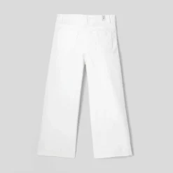 Pantalon large enfant fille - blanc jacadi