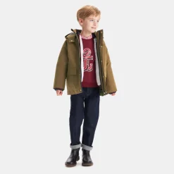 Parka 3 en 1 enfant garçon - mastic